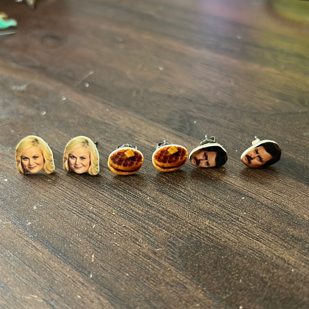 Parks & Rec Earring set